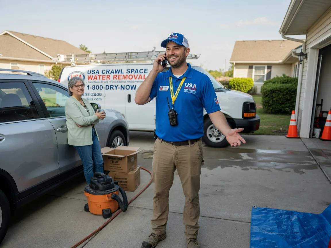 Crawl Space Water Removal Pembroke, GA FAQs